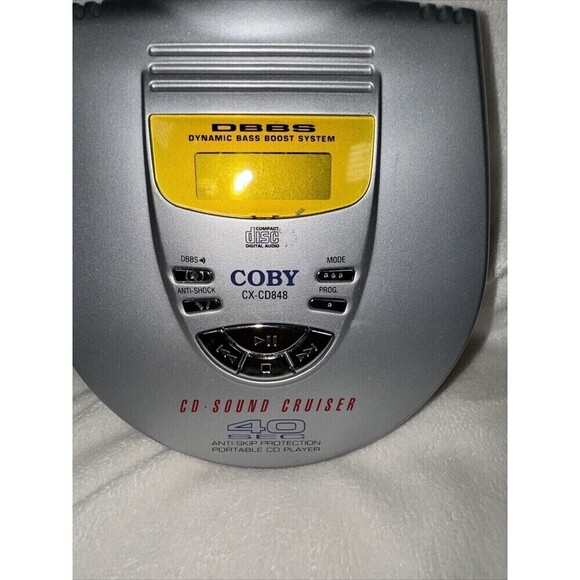 Coby (CX-CD848) Portable CD Player...Dynamic Bass Boost System! - Picture 2 of 5
